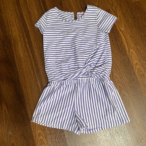 Joe Fresh Purple Jumpsuit with Cinched Waist - Picture 1 of 5